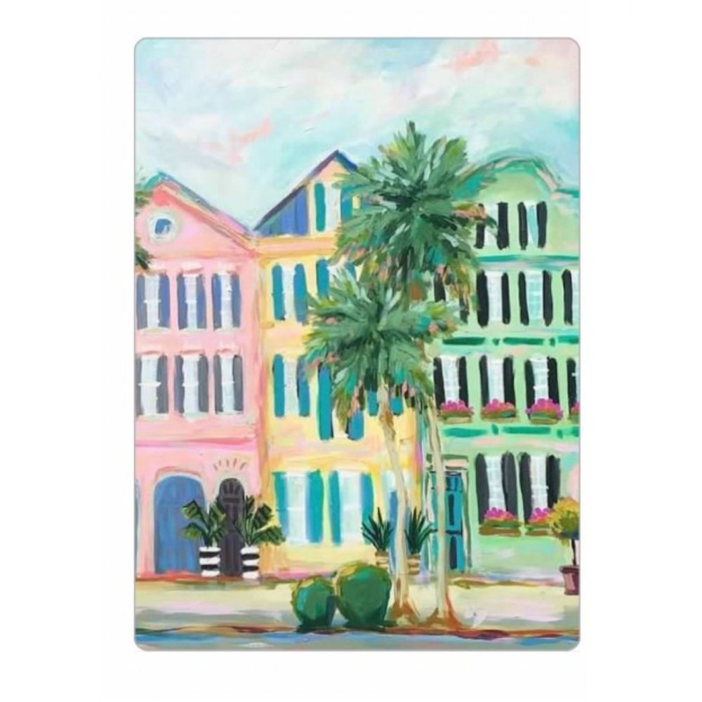 Charleston South Carolina Rainbow Row Magnet